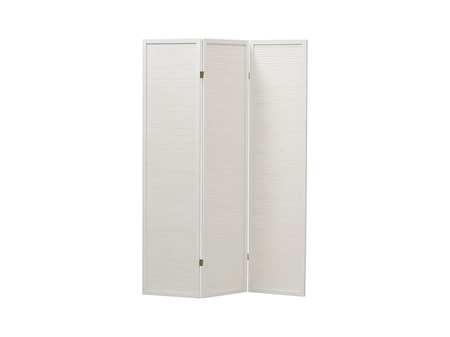 Paravent en pin et bambou laqué