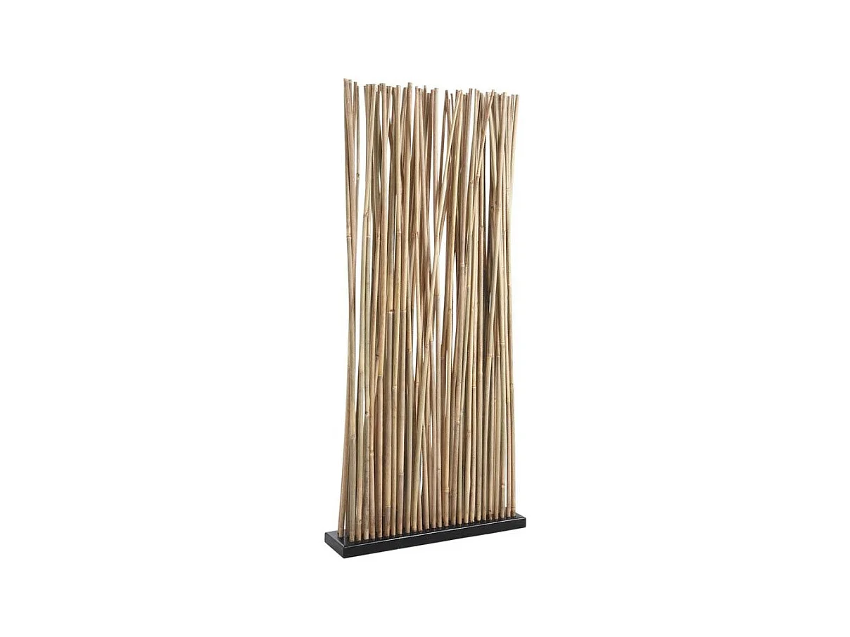 Paravent et 70 tiges de bambou Naturel