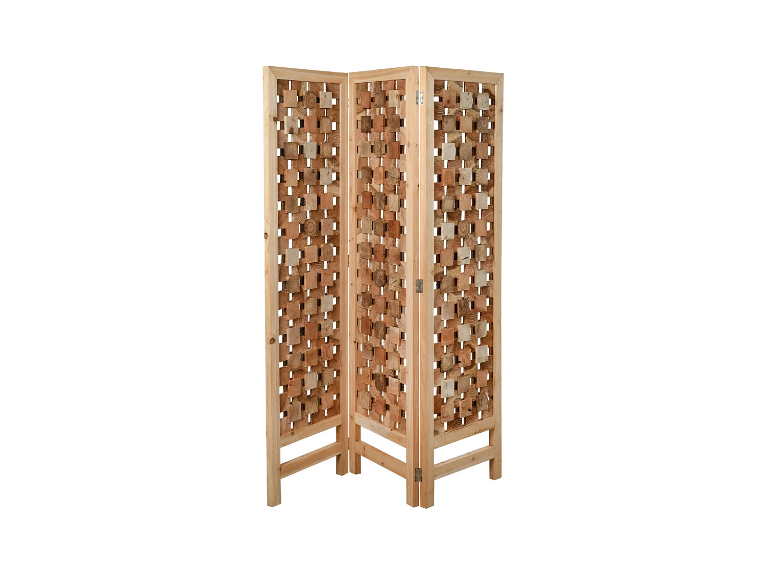 Paravent en pin naturel