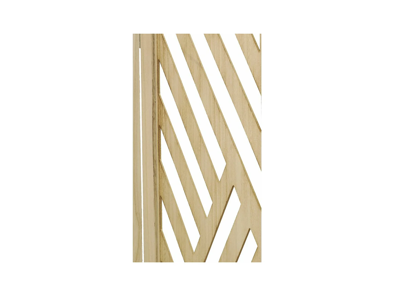 Paravent en bois naturel