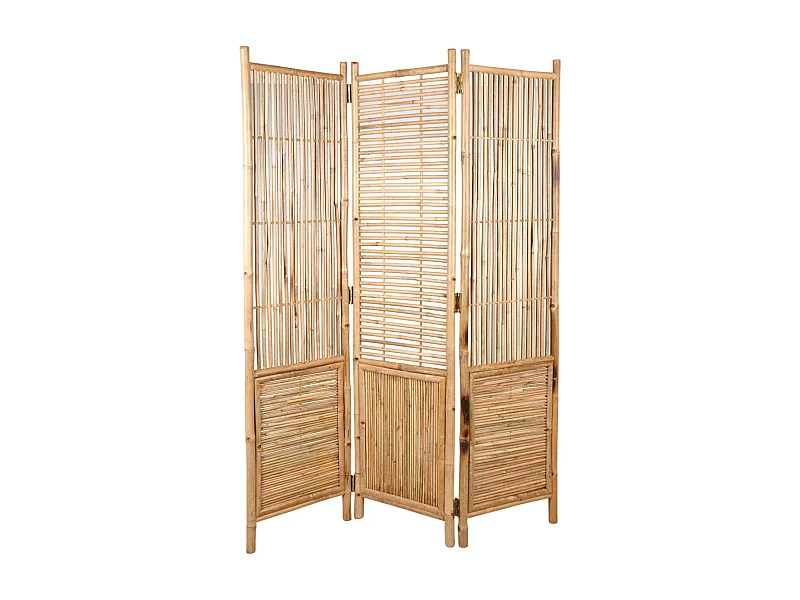 Paravent en bambou 3 panneaux