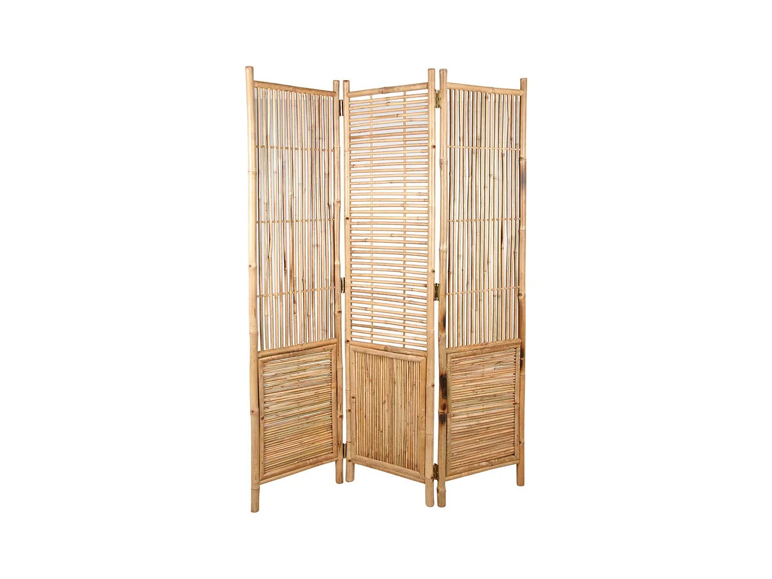 Paravent en bambou 3 panneaux
