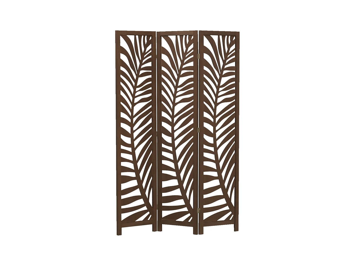 Paravent en bois Feuillage