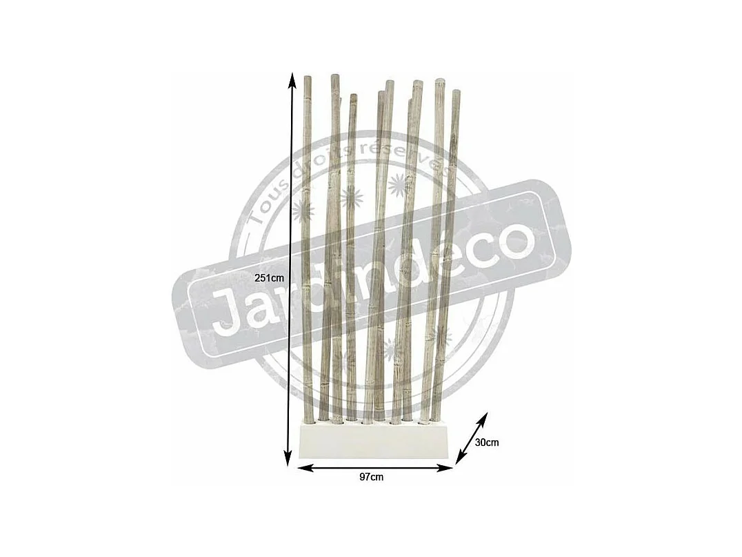 Paravent bambou Améa