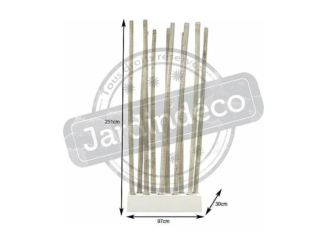 Paravent bambou Améa