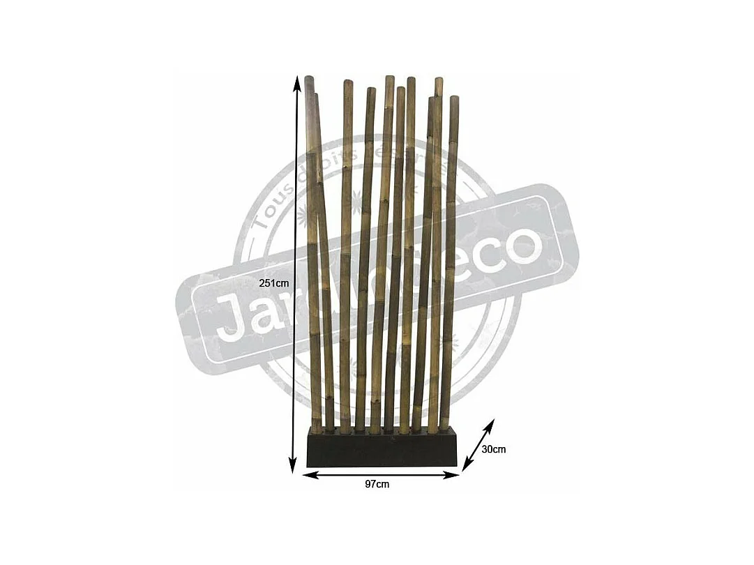 Paravent bambou Améa