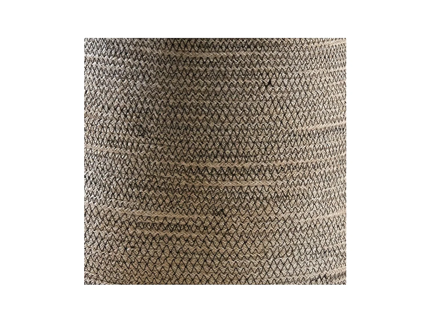 Cache-pot en jute et coton (Lot de 3)