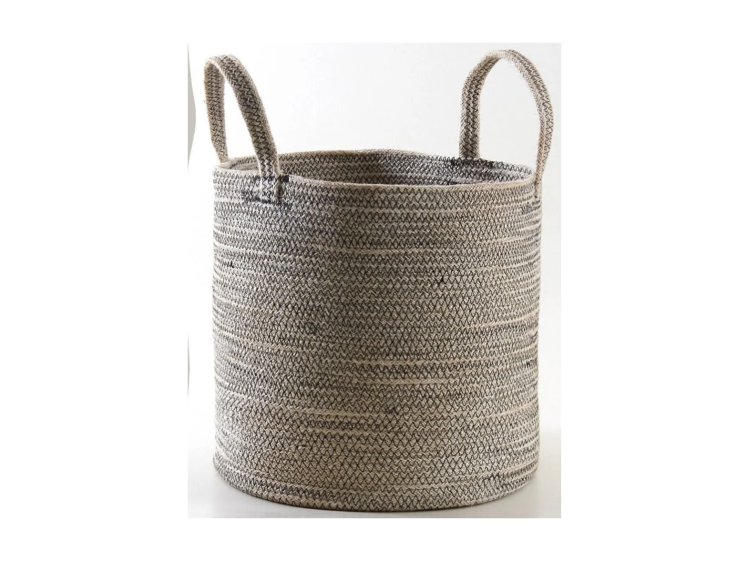 Übertopf aus Naturjute und Baumwolle (3er-Pack)