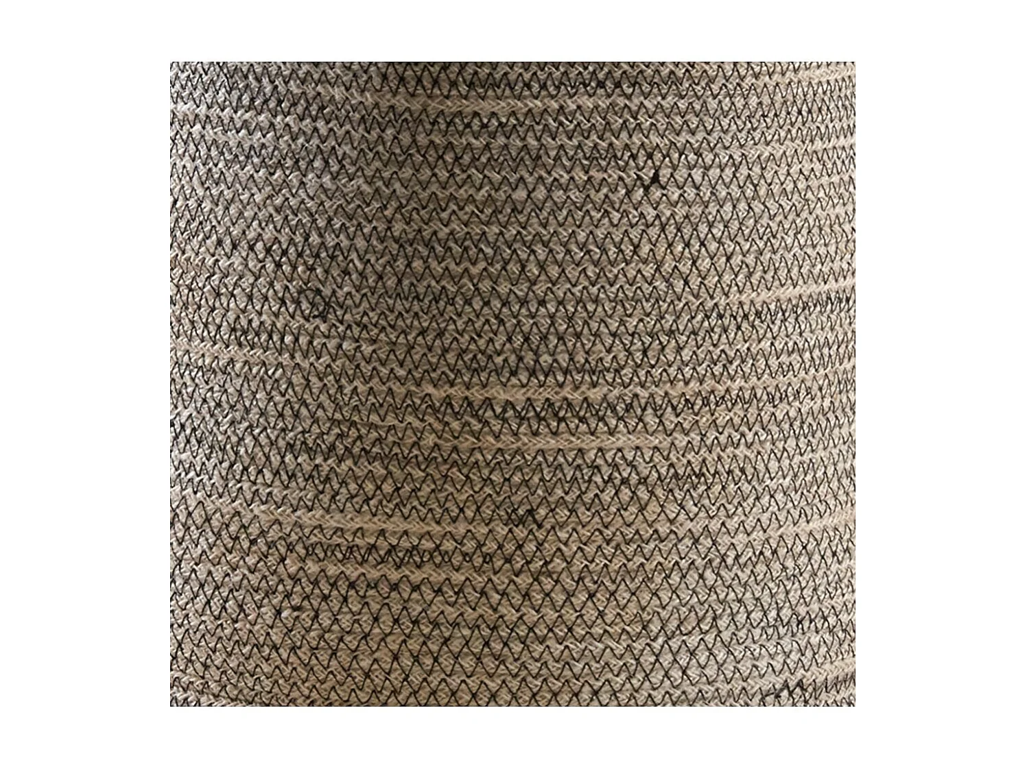 Übertopf aus Naturjute und Baumwolle (3er-Pack)