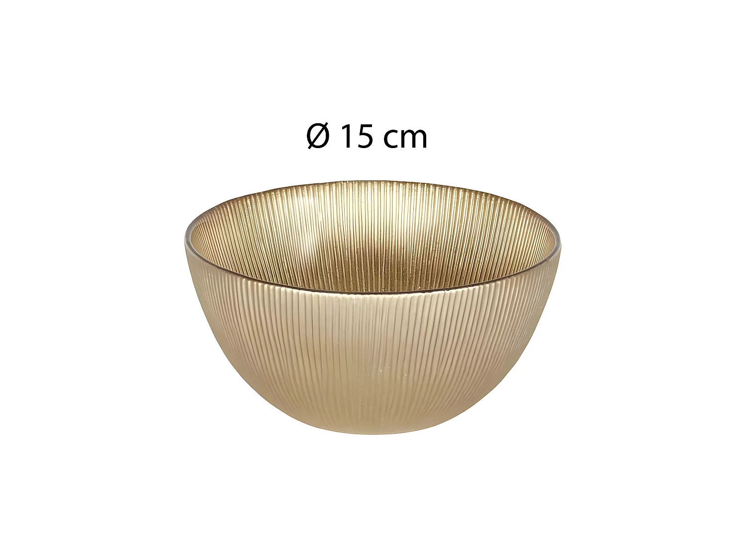 Servizio di bicchieri Royal da 18 pezzi placcati in oro