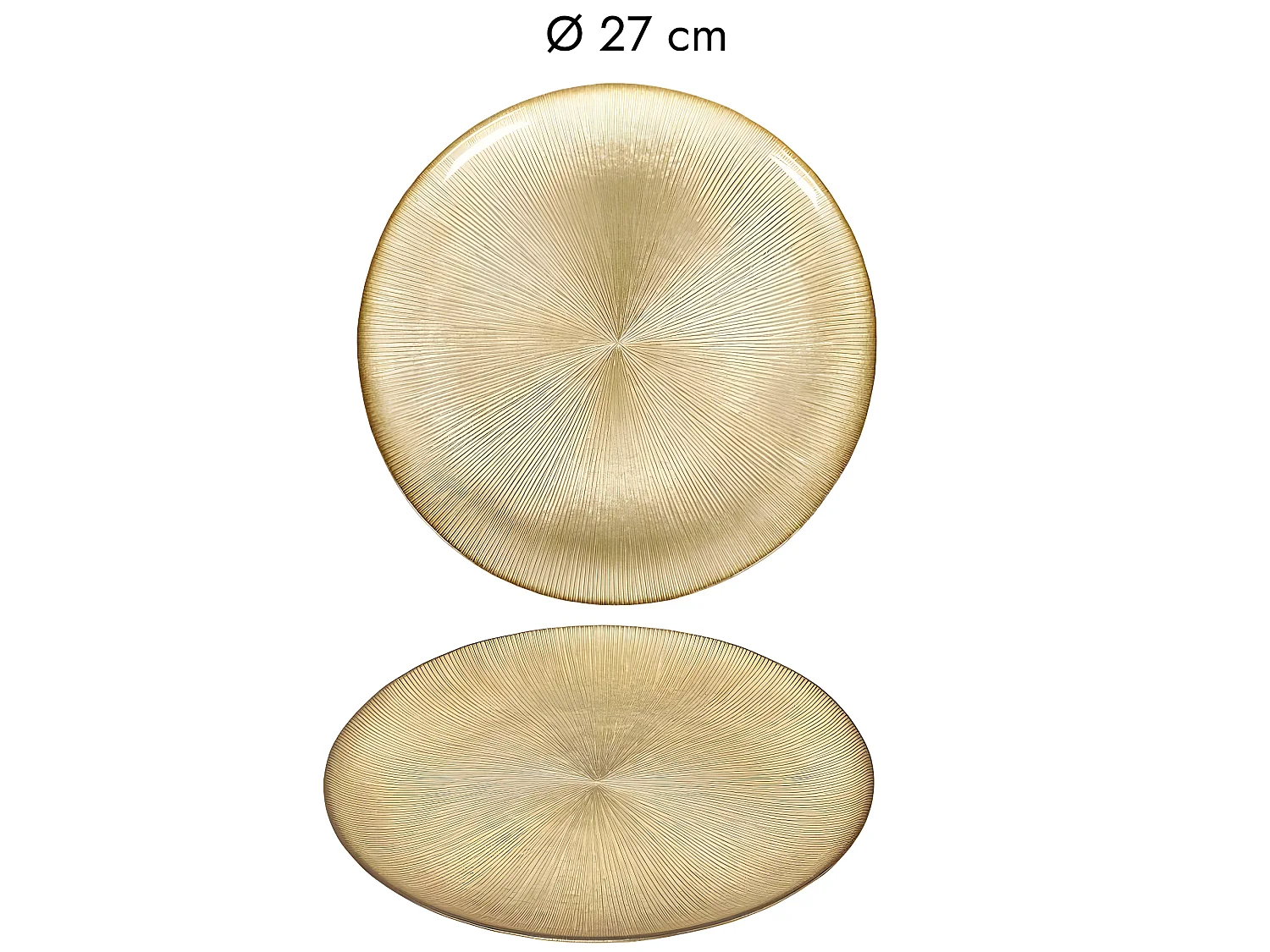 Servizio di bicchieri Royal da 18 pezzi placcati in oro