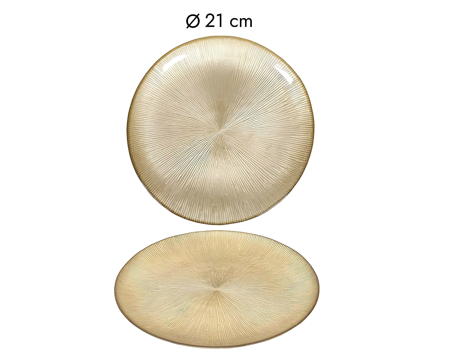 Servizio di bicchieri Royal da 18 pezzi placcati in oro