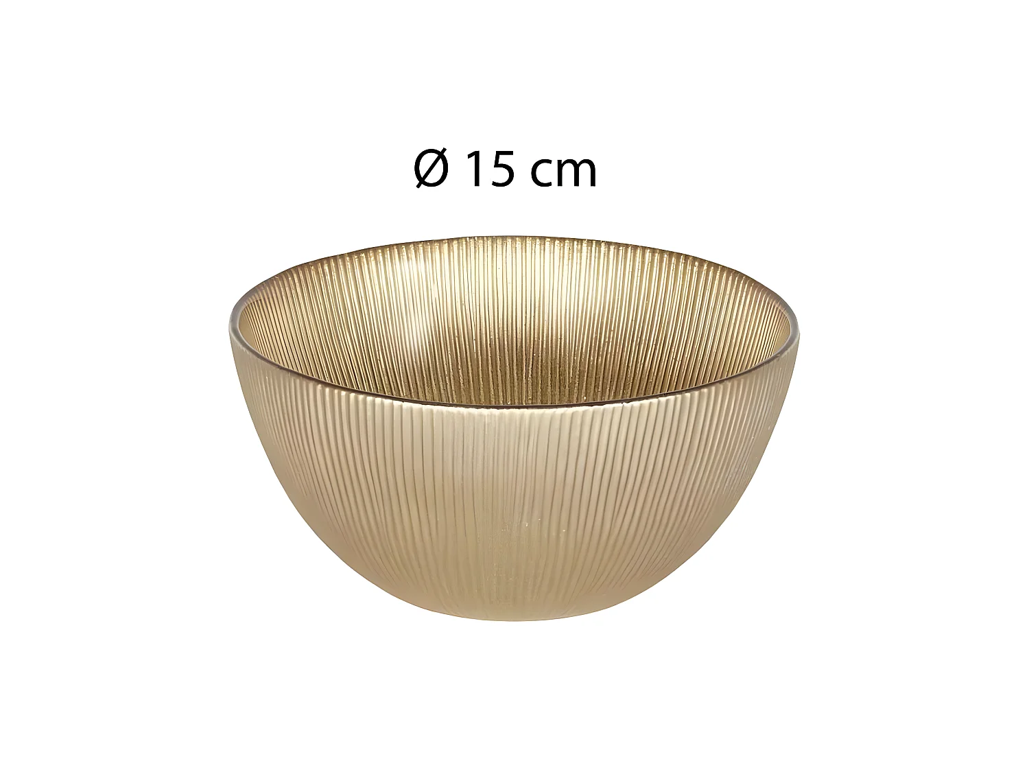 Servizio di bicchieri Royal da 18 pezzi placcati in oro