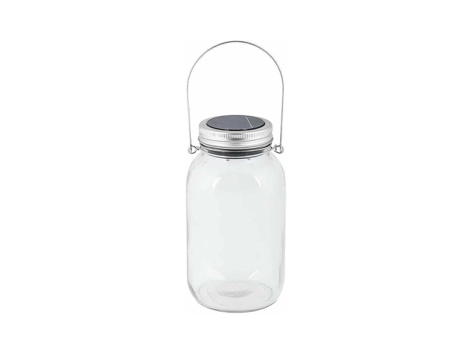Bocal solaire LED en verre