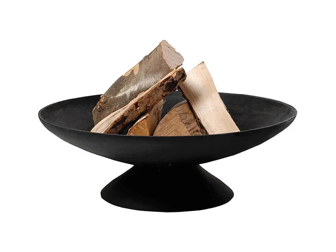 Runde Feuerstelle Brasero für Gussholzscheite Durchmesser 59 cm