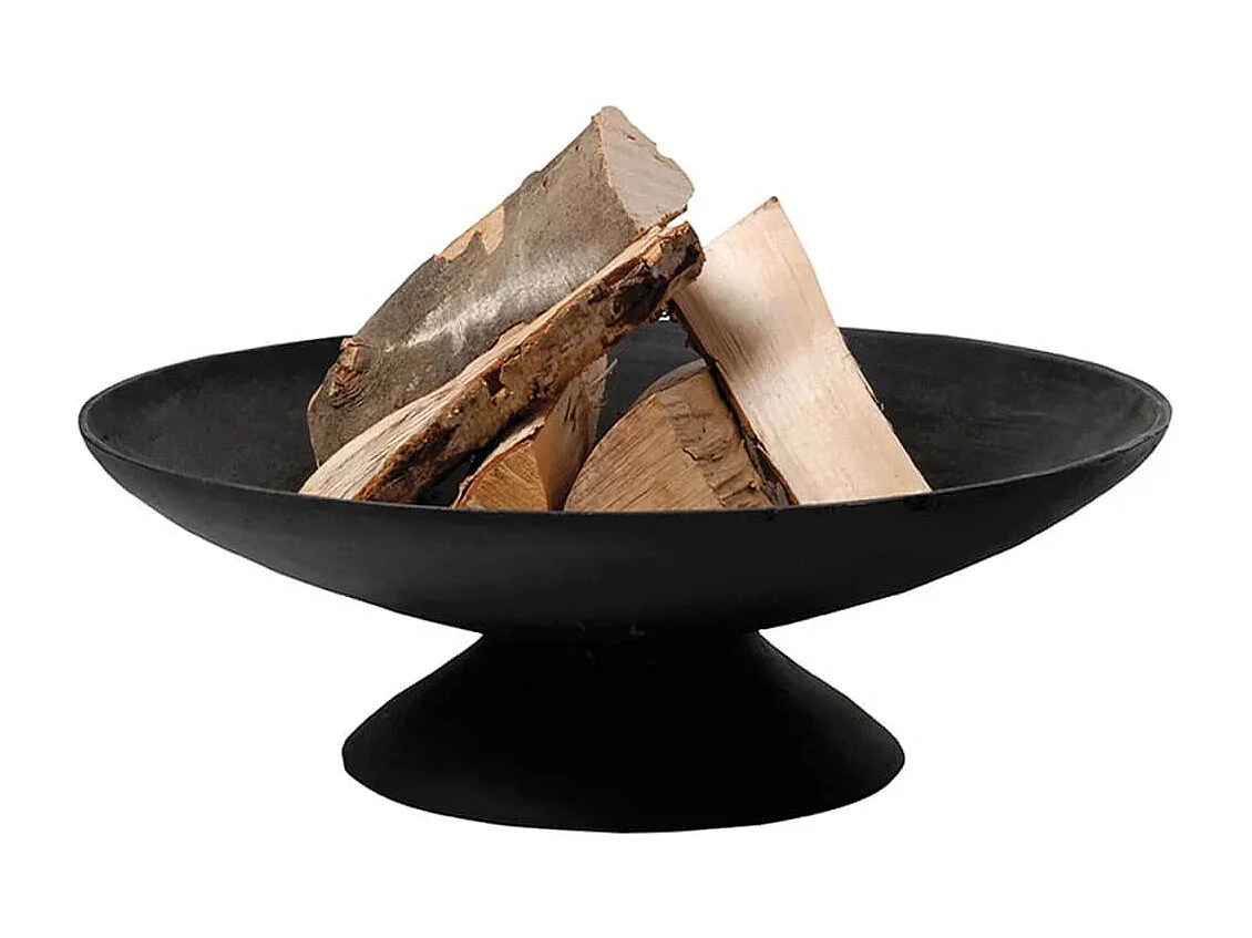 Foyer brasero rond pour bûches en fonte Diamètre 59 cm