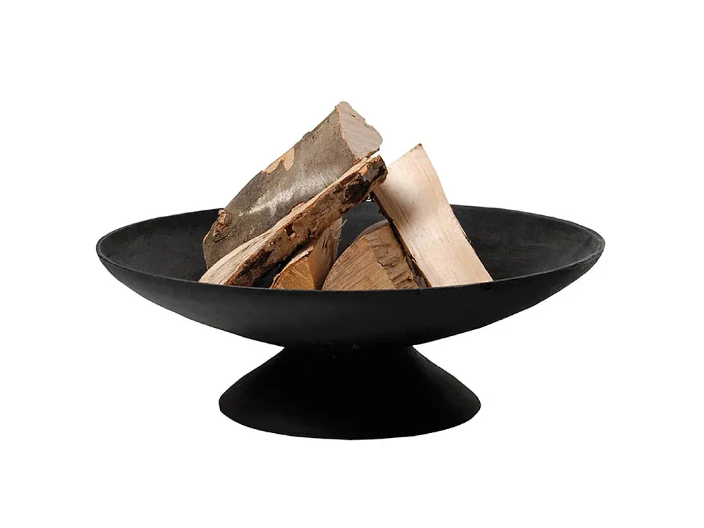 Foyer brasero rond pour bûches en fonte Diamètre 59 cm