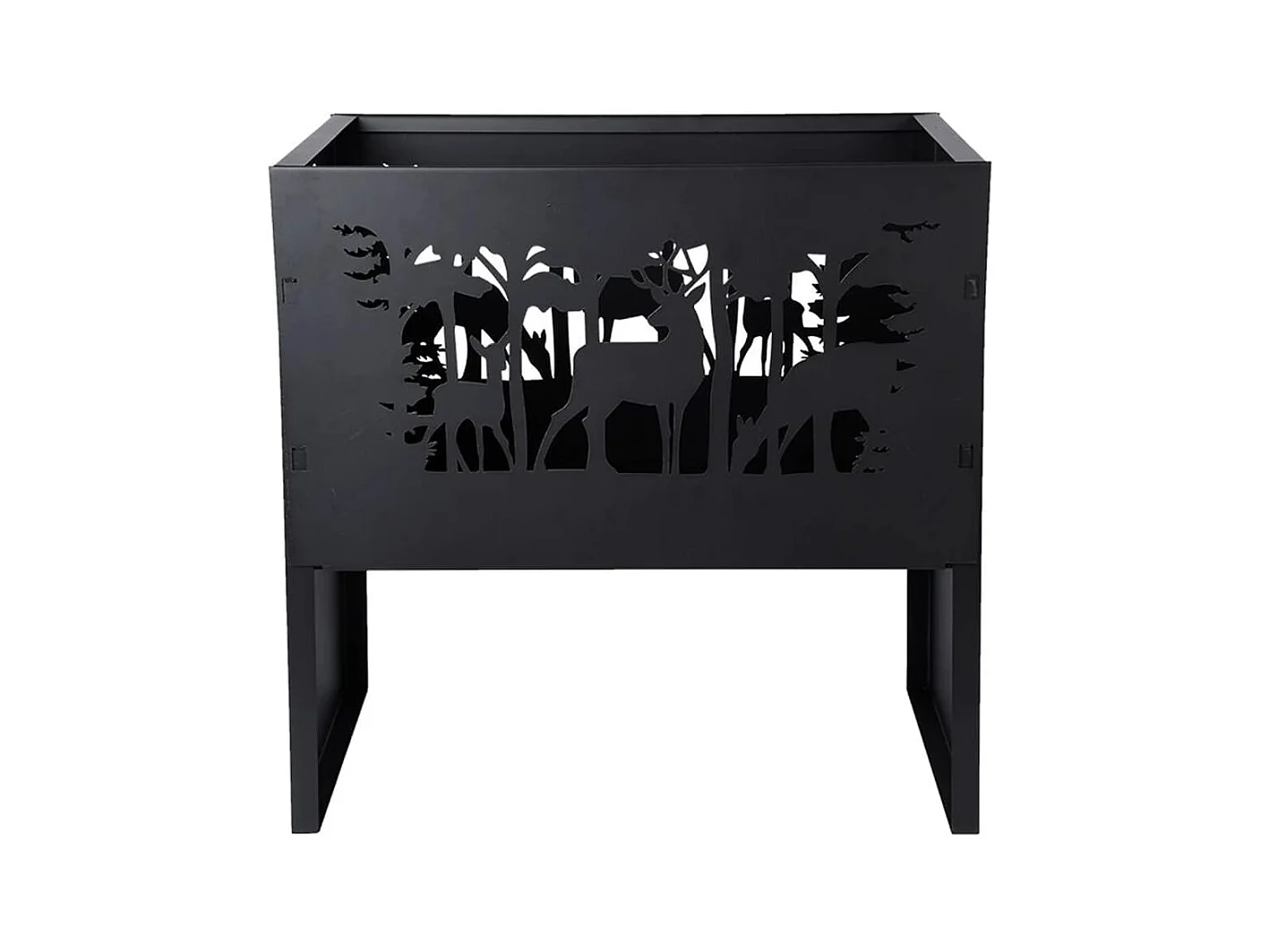 Panier à feu Cerf Rectangulaire