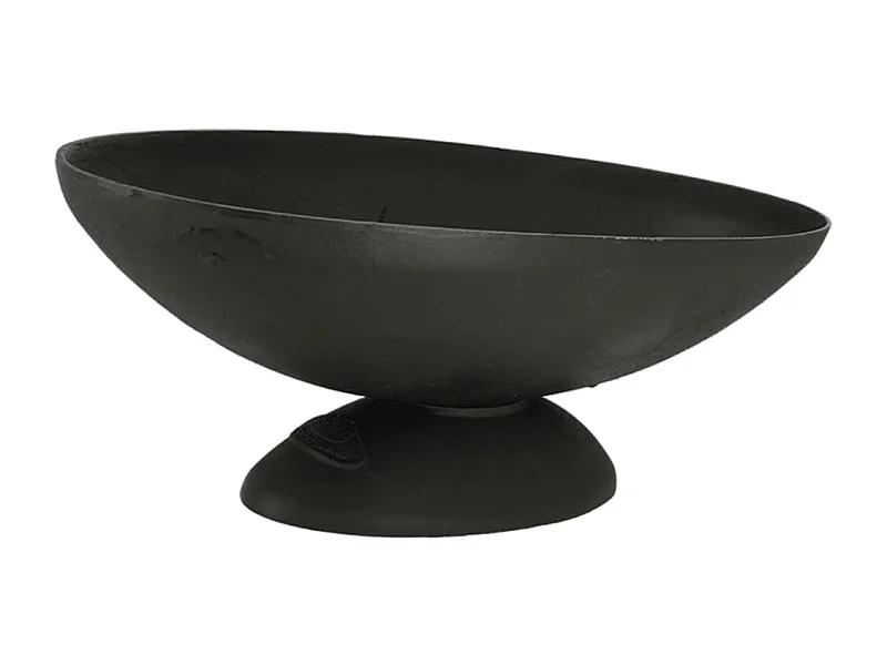 Brasero ovale en fonte