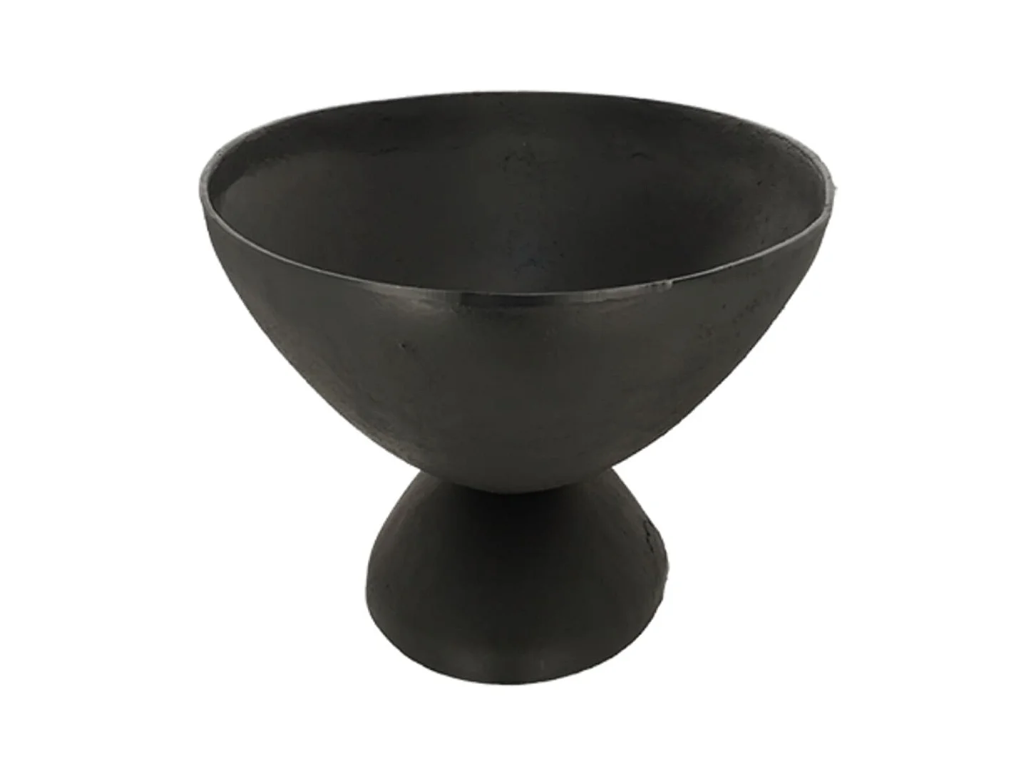 Brasero ovale en fonte