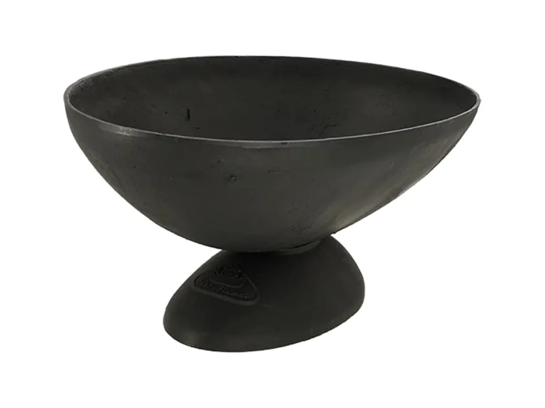 Brasero ovale en fonte