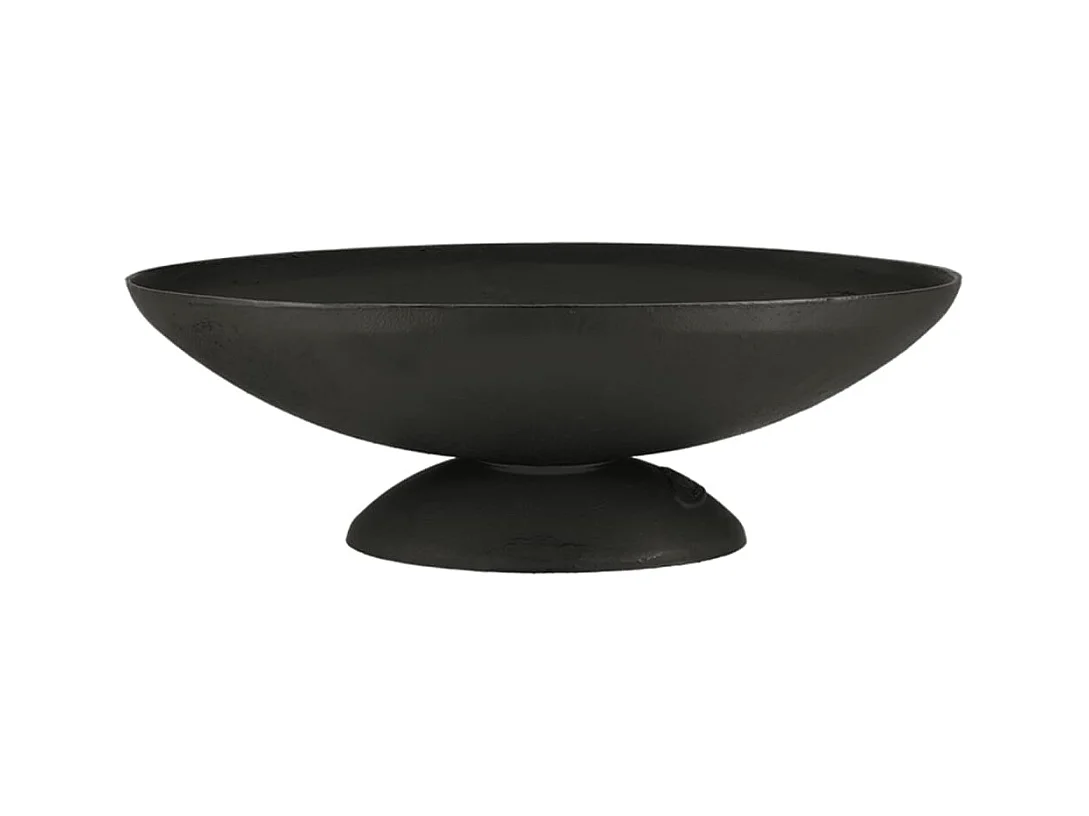 Brasero ovale en fonte