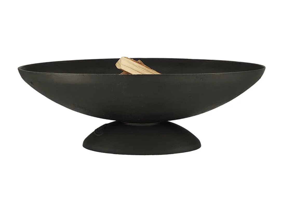 Brasero ovale en fonte