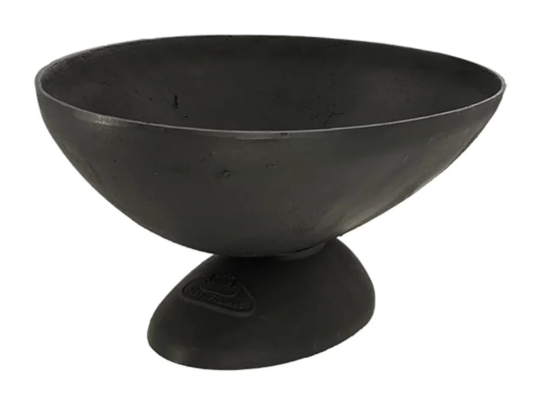 Brasero ovale en fonte