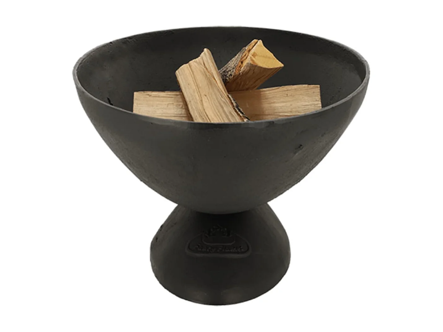 Brasero ovale en fonte