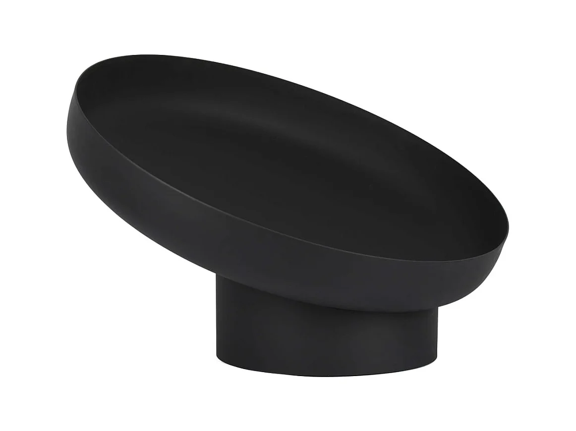 Braciere Inclinato in Acciaio Nero FF402