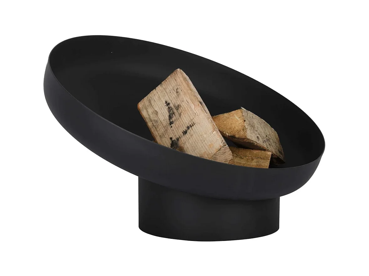 Braciere Inclinato in Acciaio Nero FF402