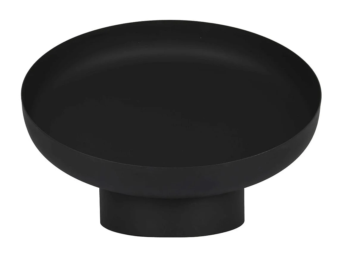 Vasque à feu inclinée Noir Acier FF402