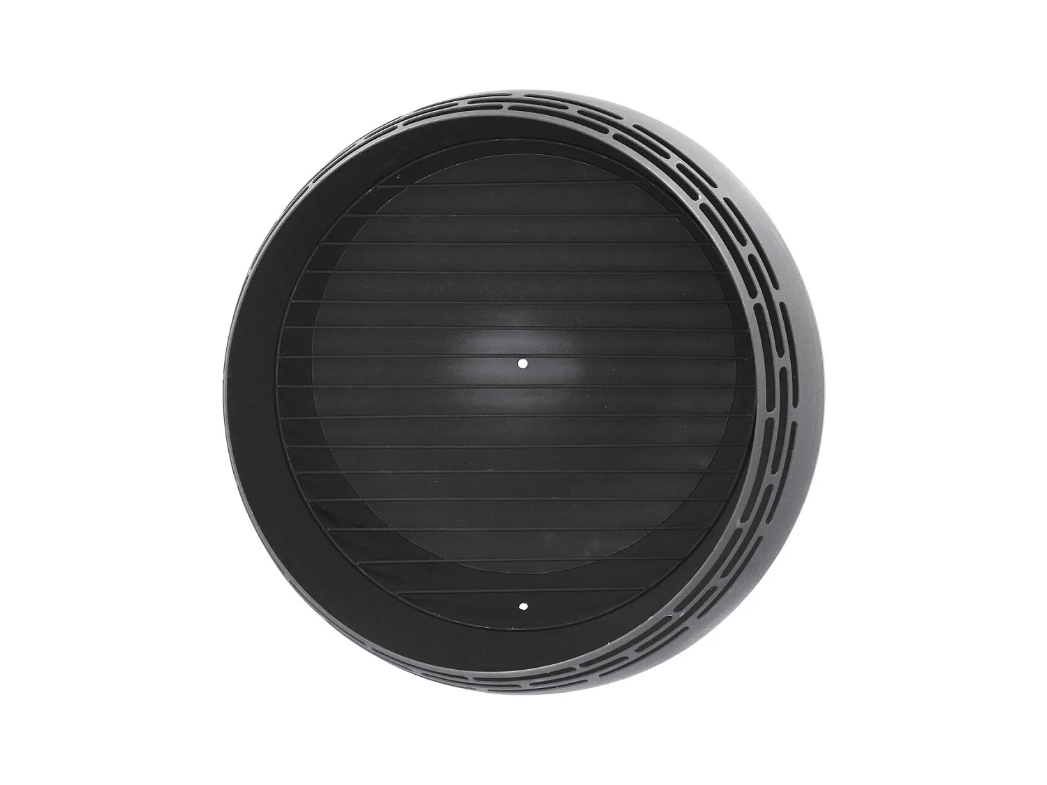 Feuerstelle Kugel Streifen Schwarz