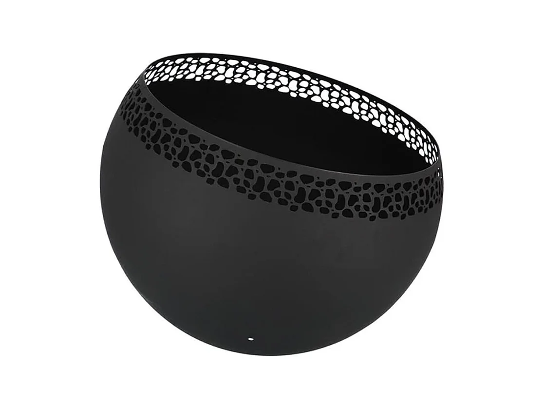 Bol à feu boule moucheté Noir