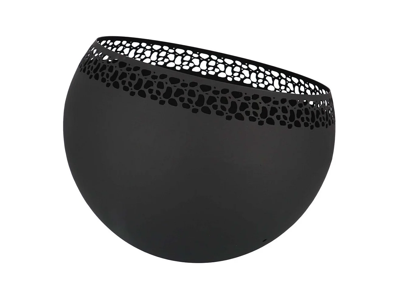 Bol à feu boule moucheté Noir