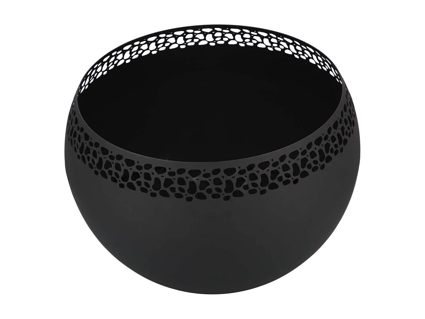 Bol à feu boule moucheté Noir