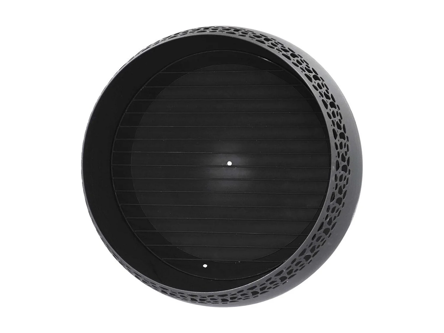 Bol à feu boule moucheté Noir