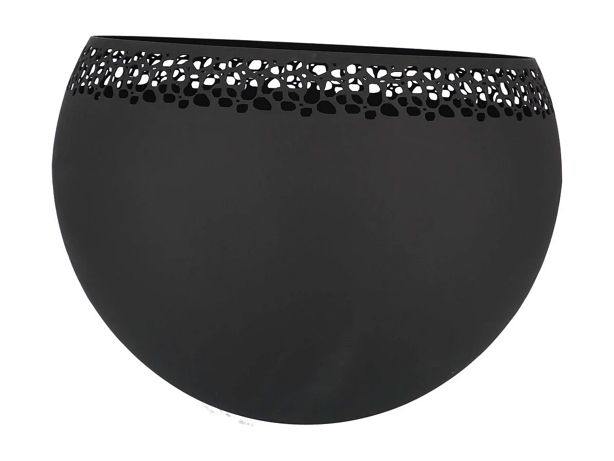 Bol à feu boule moucheté Noir