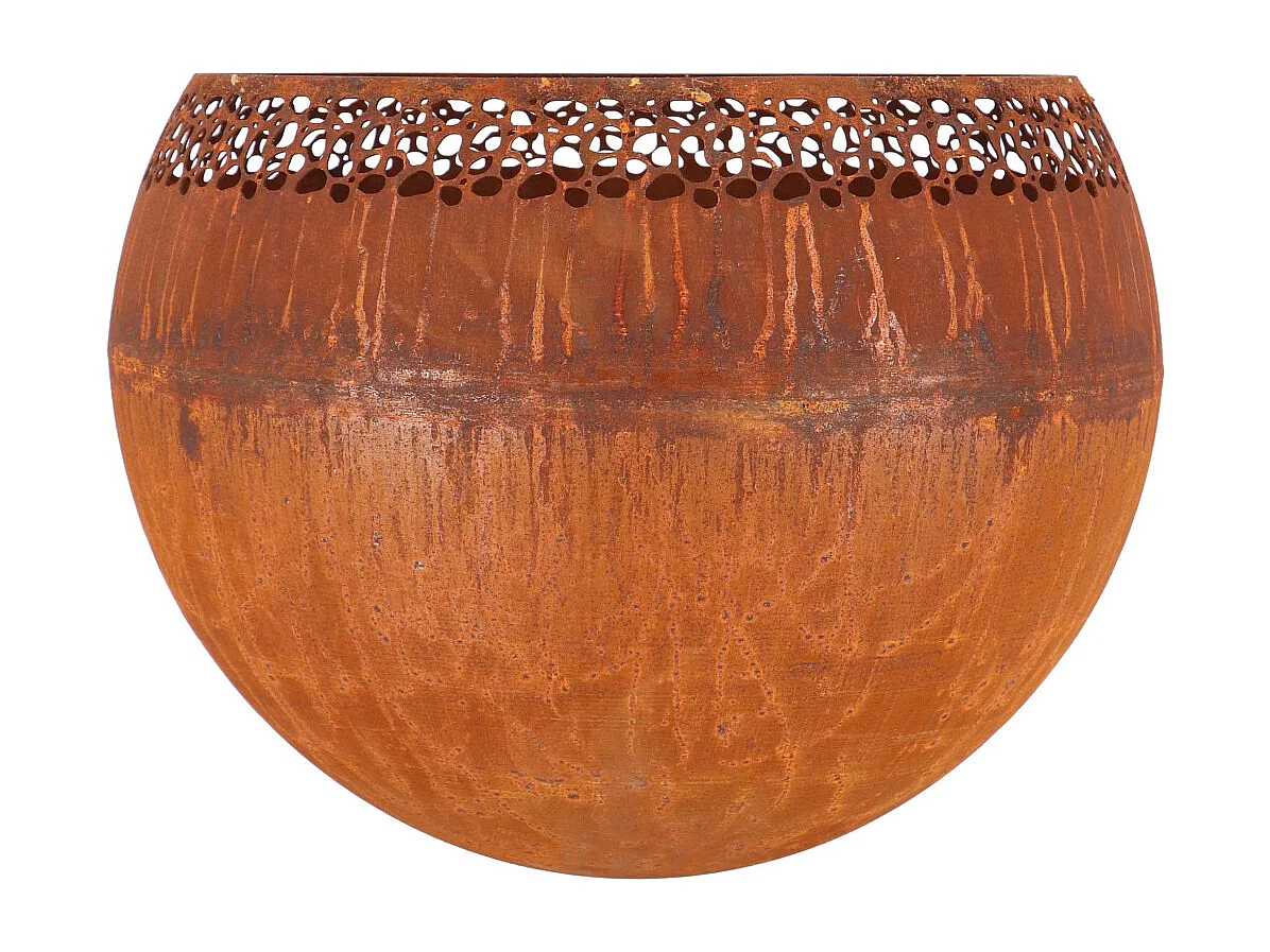 Bol à feu boule moucheté Rouille