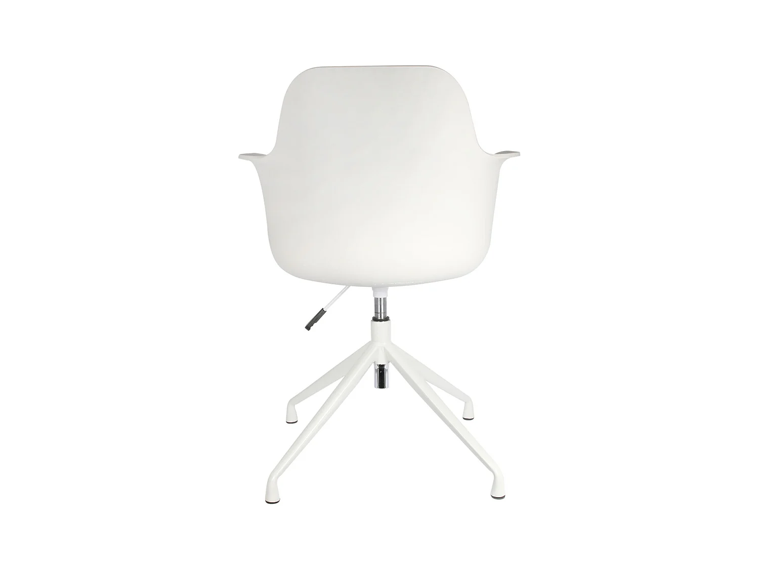 Fauteuil Pivotant Chicago Blanc - Lot De 2 Blanc