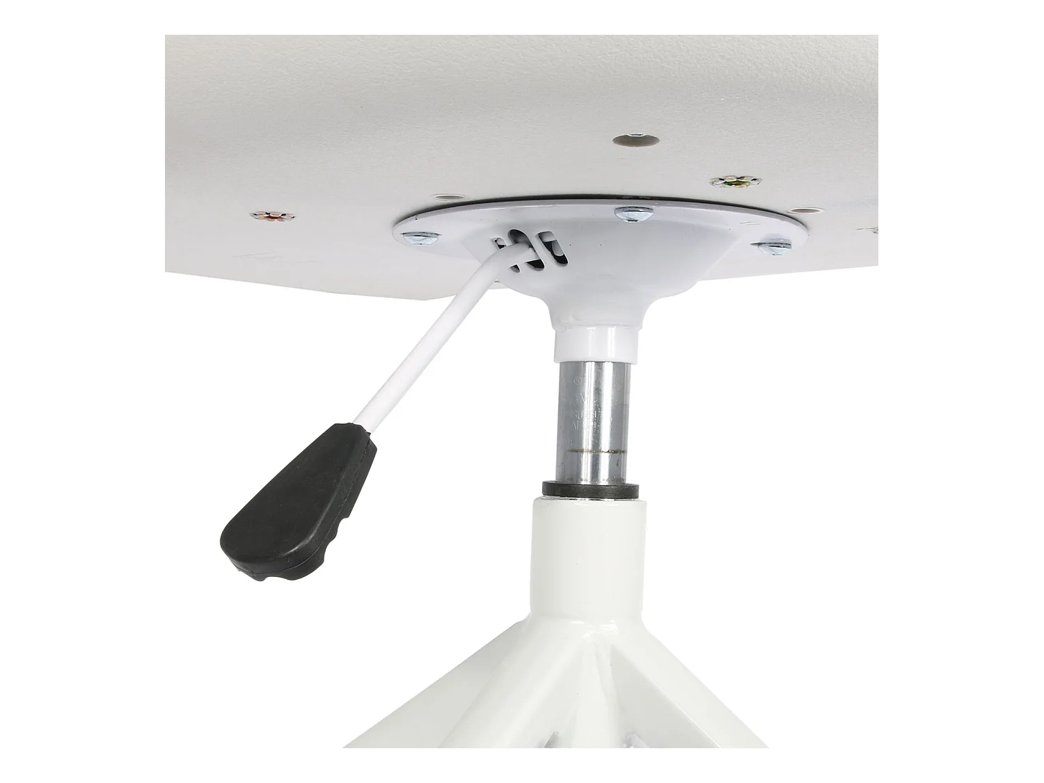 Fauteuil Pivotant Chicago Blanc - Lot De 2 Blanc