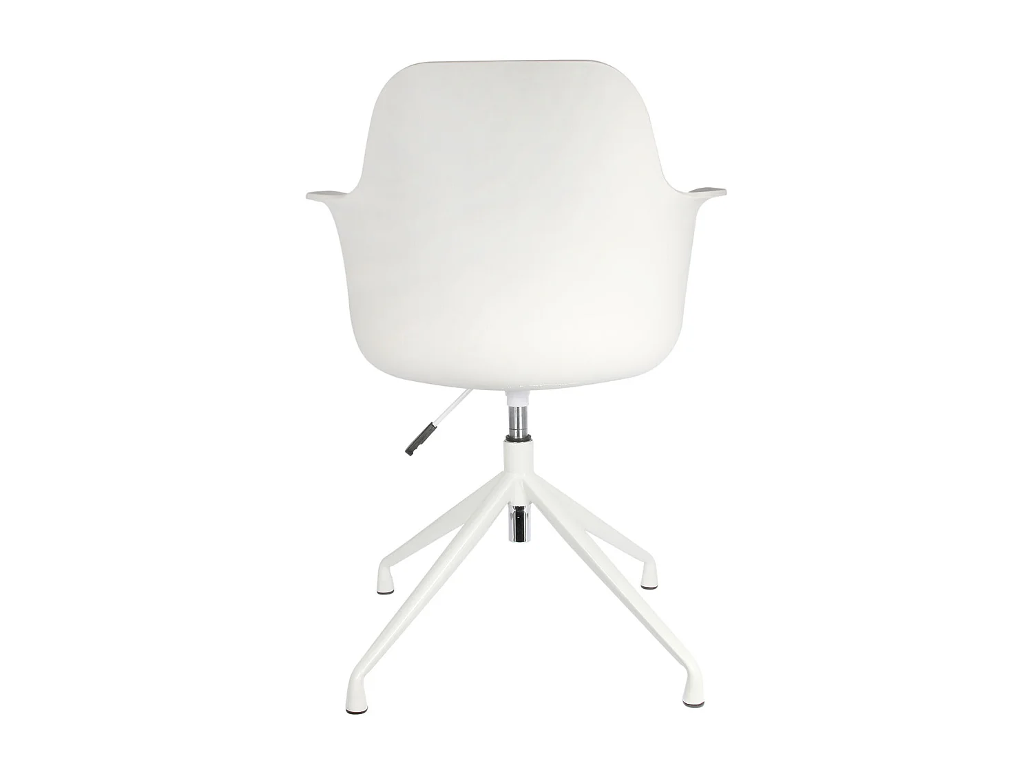 Fauteuil Pivotant Chicago Blanc - Lot De 2 Blanc
