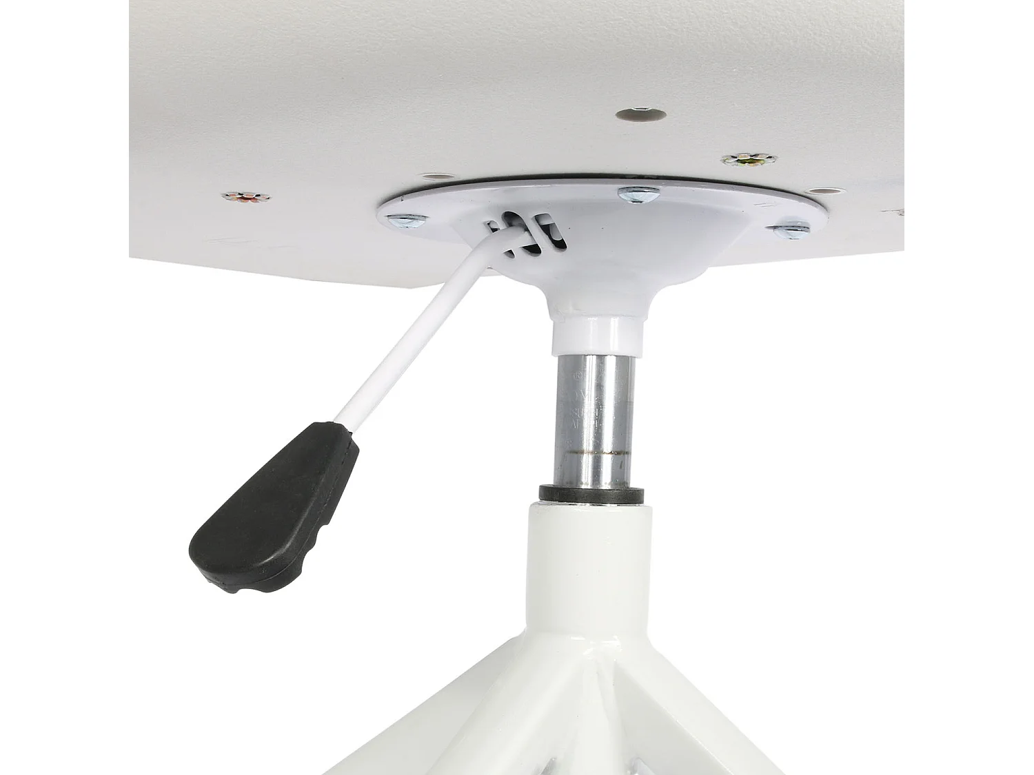 Fauteuil Pivotant Chicago Blanc - Lot De 2 Blanc