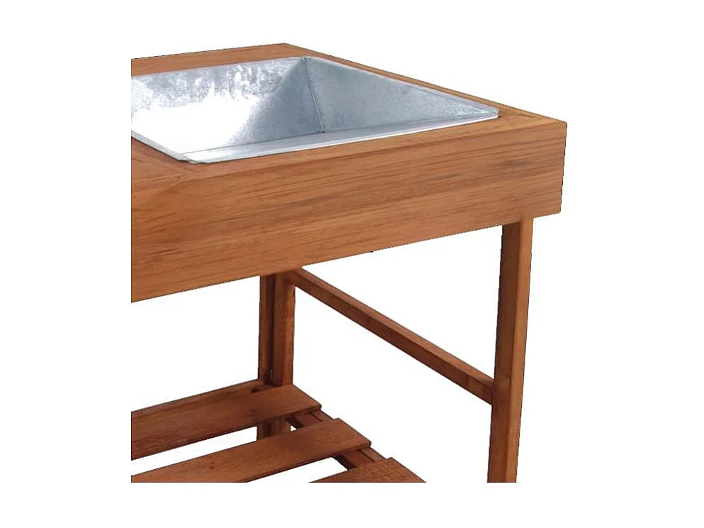 Table à rempoter en bois feuillus