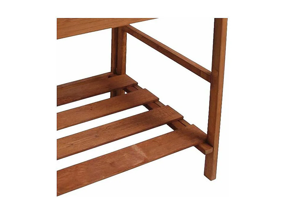 Table à rempoter en bois feuillus