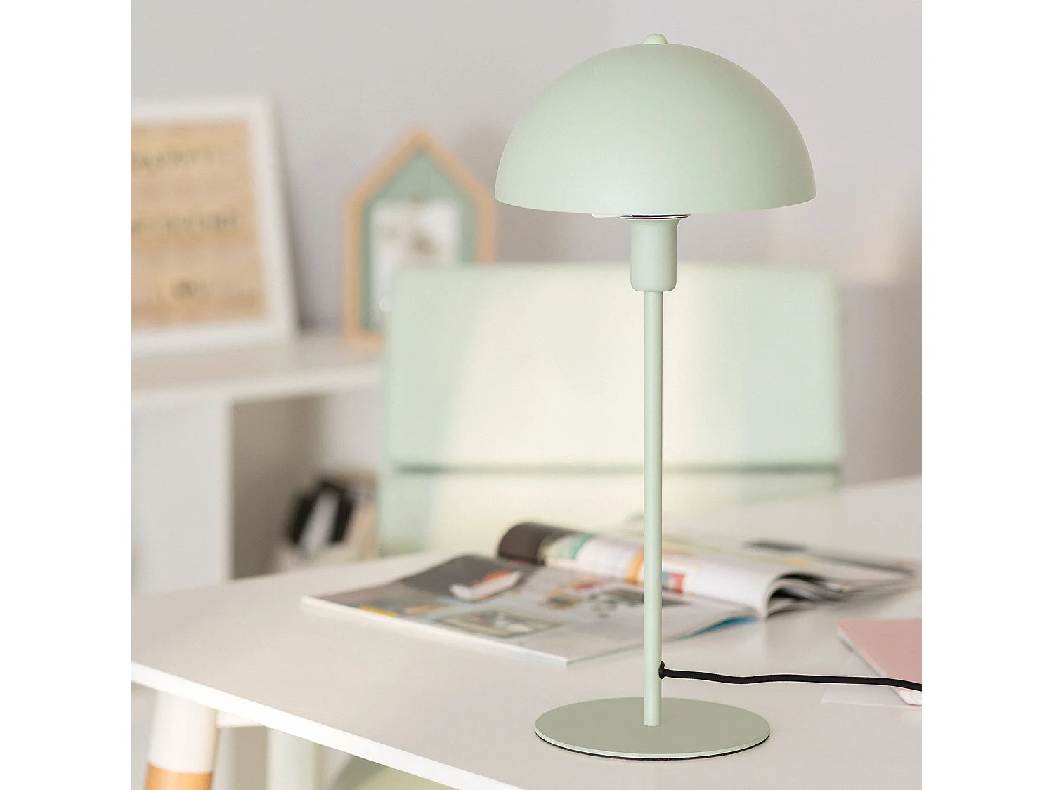 Lampada da Tavolo Alluminio Madow Verde Celadon