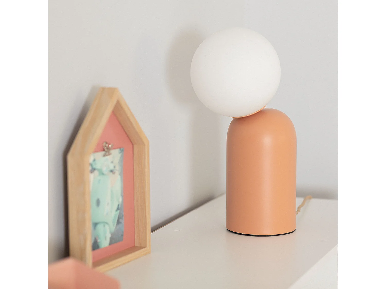 Lampe à Poser Métal Society Beige