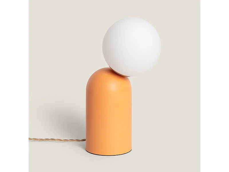 Lampe à Poser Métal Society Beige