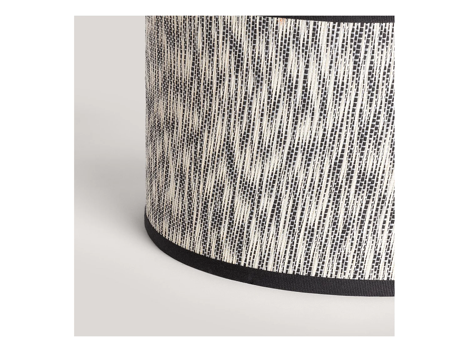 Abat-jour de Lampe Saniya ILUZZIA Blanc / Noir