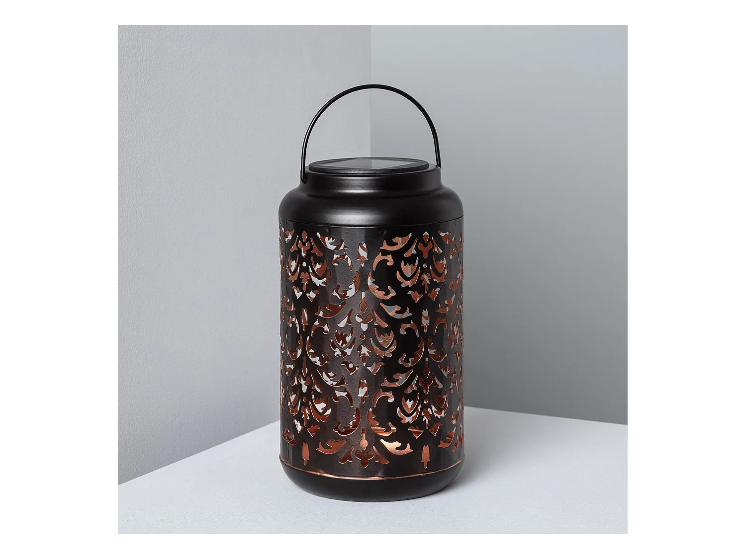 Lámpara de Mesa LED Solar Portátil con Batería Recargable Erté Bronce